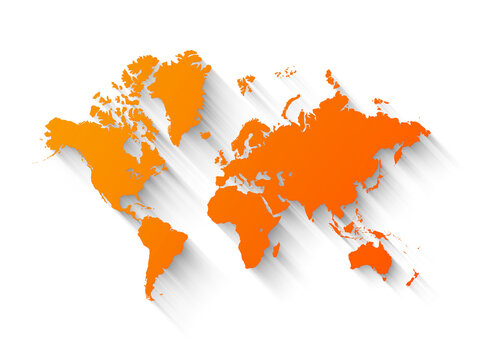 Available growth territories map visualization