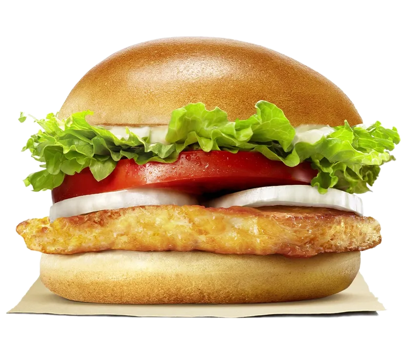 A&G crispy chicken burger