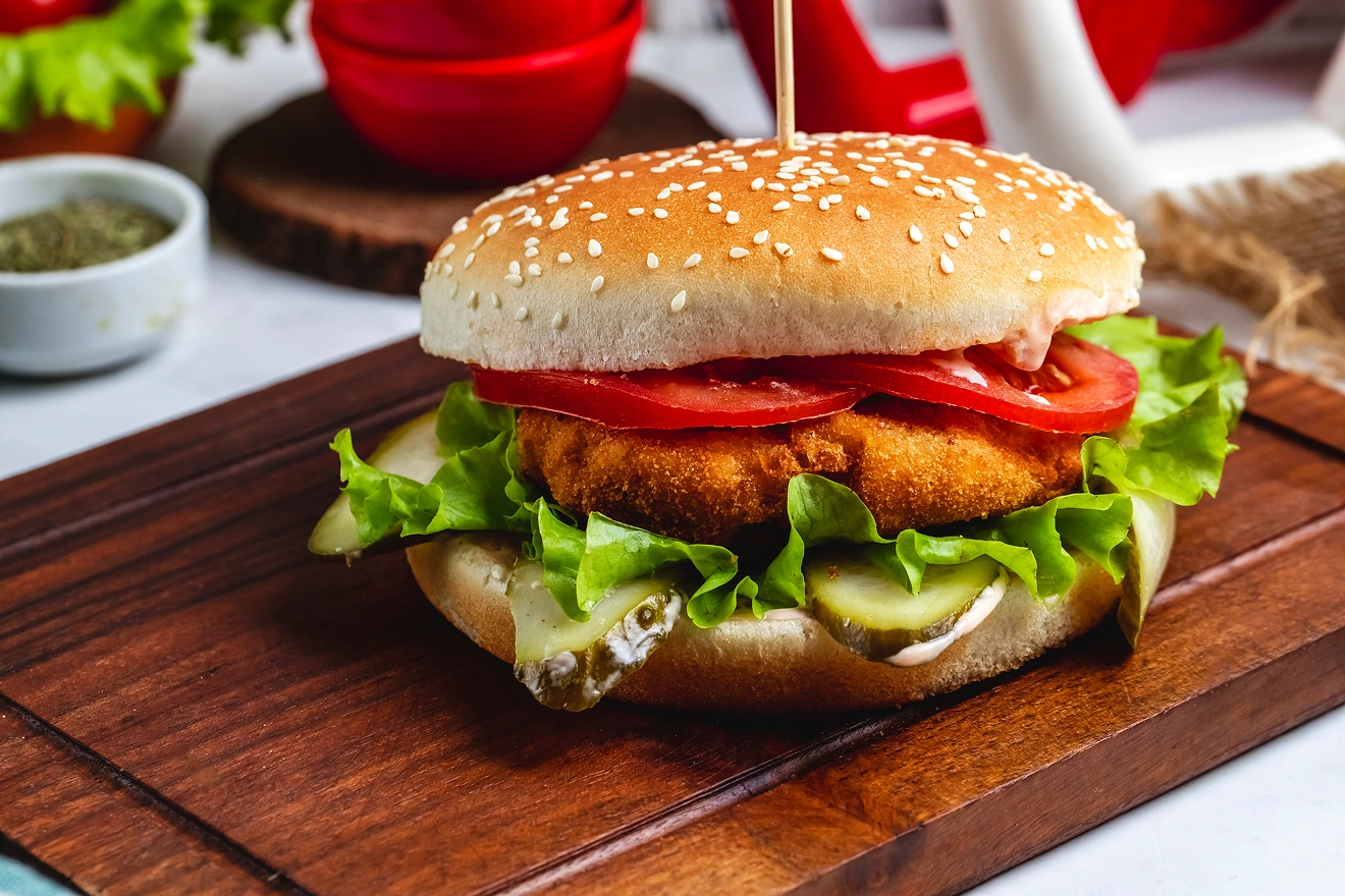 Veggie Smash burger